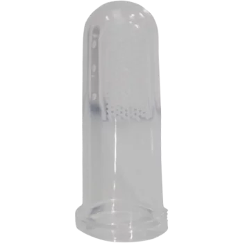 Cepillo de dientes con dedos de silicona