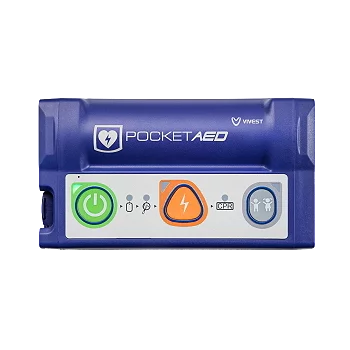 Desfibrilador externo semiautomático de bolsillo ViVest P3