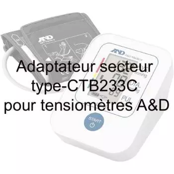Adaptador de corriente tipo C TB233C para tensiómetros A&amp;D
