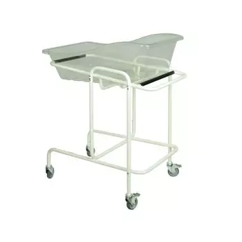Cuna pediátrica con carrito