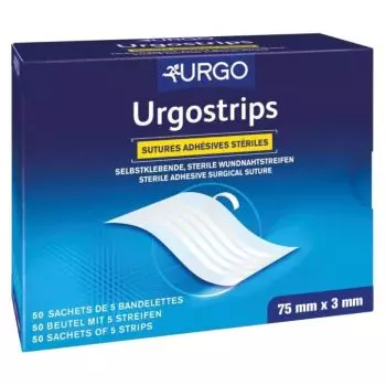 Suturas cutáneas adhesivas Urgostrips