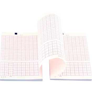 Papel para monitor fetal cardiotocógrafo Edan F2 y F3 (3 paquetes)