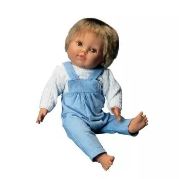 Bebé Fisio, con ropa masculina W17006