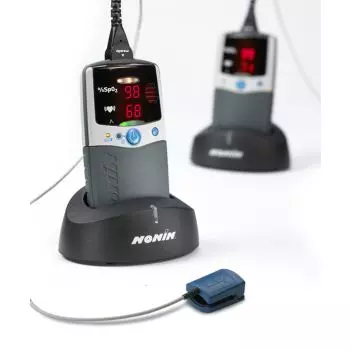 Oxímetro de pulso Nonin PalmSAT® 2500A con alarma