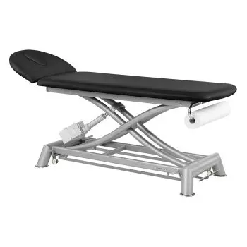 Camilla de masaje eléctrica 2 cuerpos con sistema periférico Ecopostural C7928