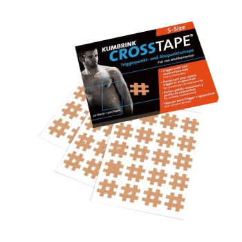 Parches adhesivos de acupuntura Crosstape (paquete de 20 hojas)