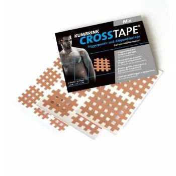 Parches adhesivos de acupuntura Crosstape (surtido - 6 hojas)