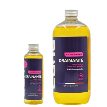 Aceite de masaje drenante orgánico Eona