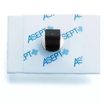 Electrodos rectangulares 44 x 32 mm Asept InMed, carton de 900 uds