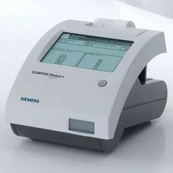 Analizador de tiras de orina y prueba de embarazo Siemens Clinitek Status +