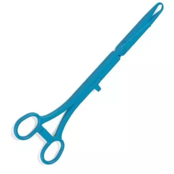 Bajalenguas curvado de acero inoxidable Devaset