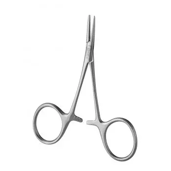 Pinza Micro Halstead recta Holtex 10 cm