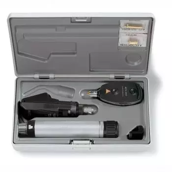 Kit Oftalmoscopio y retinoscopio Heine BETA 200 2,5 V con mango a pilas