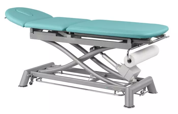 Camilla de masaje eléctrica 3 cuerpos con sistema periférico Ecopostural C7910