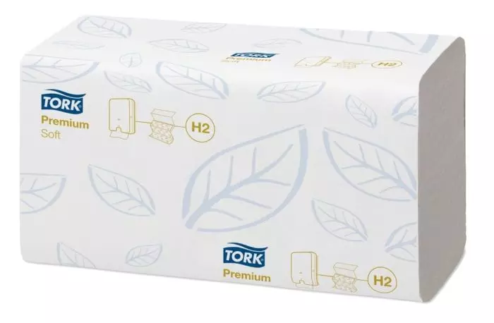 Toallas de papel plegables Z Tork Xpress Premium (lote de 21 paquetes de 150 hojas)