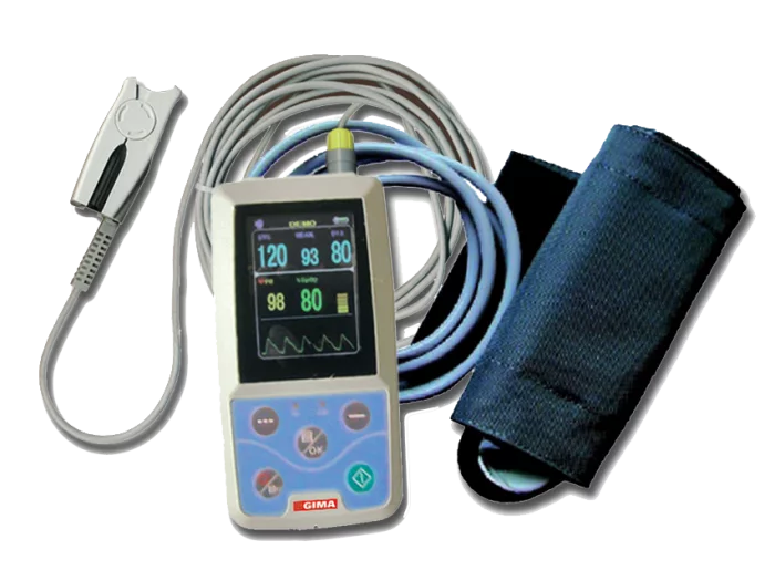 Monitor Holter Gima de pulso + (MAPA) ABPM con software + Opción de SpO2
