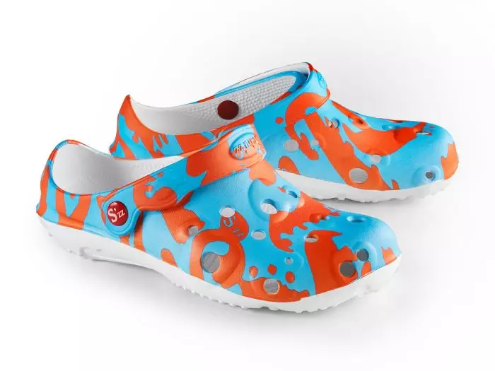 Zuecos Sanitarios Mujer Schu'zz Globule Red Coral