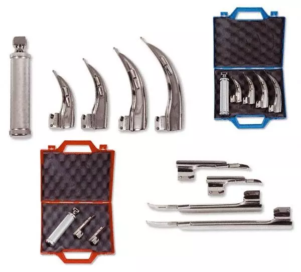 Lama de laringoscopio Miller, n°3, longitud 20 cm - Holtex