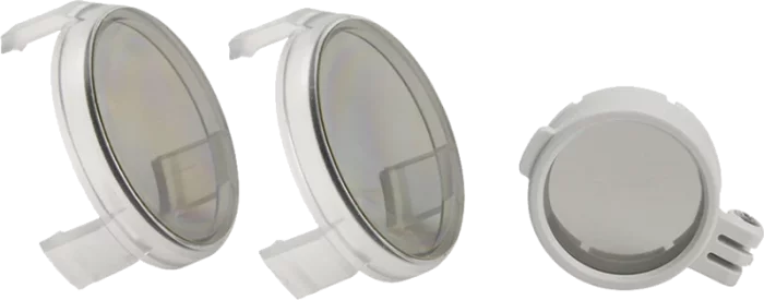 Filtros polarizadores P2 para Heine LoupeLight 2 y lupas HR