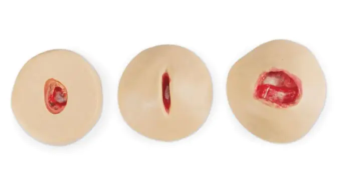 Simulador de tratamiento de heridas por presión negativa Erler Zimmer R11011