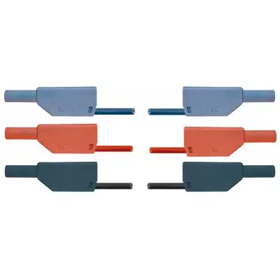 Juego de 15 cables de experimentación de seguridad, 75 cm U138021