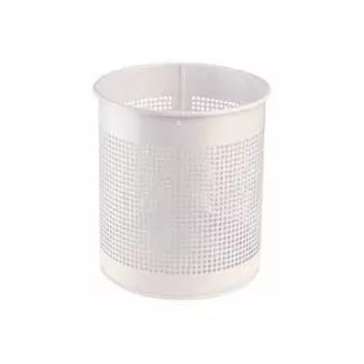 Papelera de rejilla Rossignol Papea 15L Blanca perforada