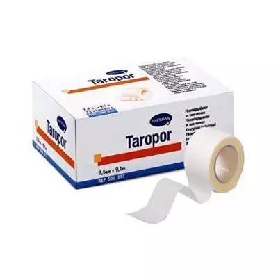 Esparadrapo no tejido microporoso Hartmann Taropor longitud 9,1 m