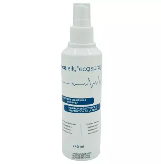 Gel de contacto ECG en aerosol para NeoJelly (25 frascos de 240 ml)