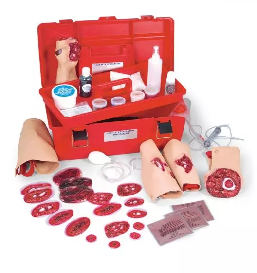 Kit completo de simulación de lesiones Erler Zimmer R10043