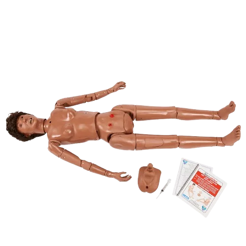 KERi™ maniquí de enfermería completo - Tez media