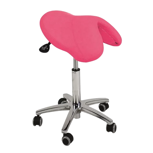 Taburete Ecopostural Saddle S2660/S2661 base de aluminio