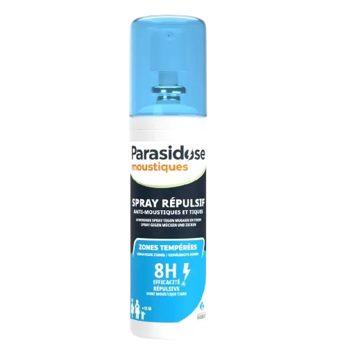 Parasidose spray repelente de mosquitos y garrapatas (100 ml)