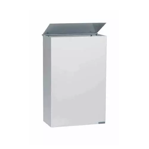 Cubo de basura de pared Rossignol Essentiel 10L Blanco