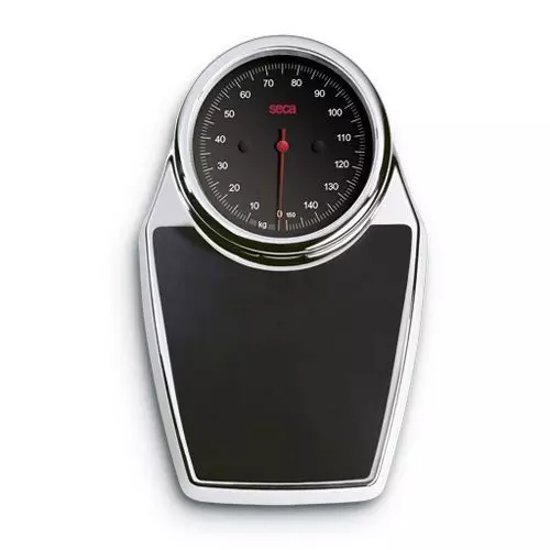 Báscula mecánica Seca 792, cuero genuino negro