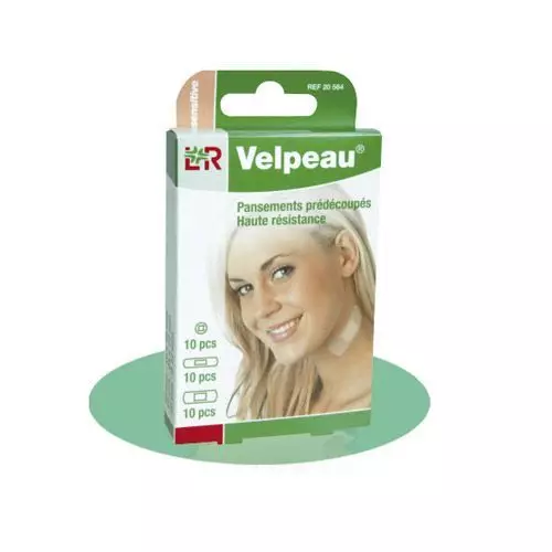 Apósitos pre-cortados Velpeau sensitivos Lohmann Rauscher caja de 30