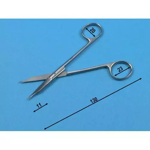 Tijeras Goldman-Fox rectas Holtex 13 cm