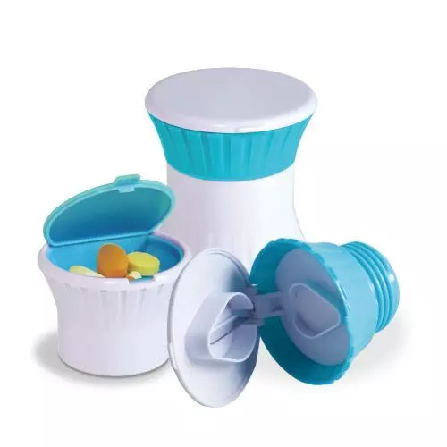 Cortador y triturador de comprimidos 