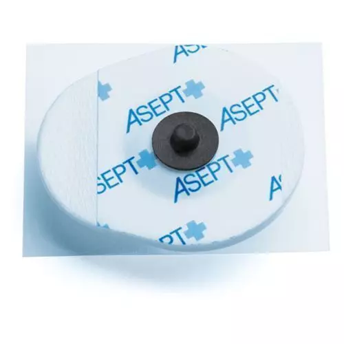 Electrodos ovales 42x36 mm Asept InMed, carton de 1800 uds