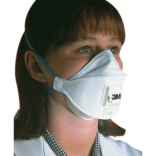 10 mascarillas respiratorias FFP2 con válvula 3M
