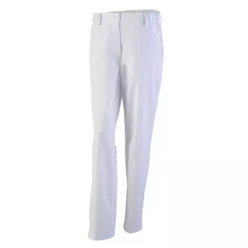 Pantalón de enfermería blanco para mujer ADELINE Lafont 1ADEPC