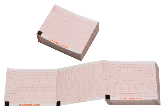 Papel ECG original del fabricante para ECG 100S (x10) CARDIOLINE