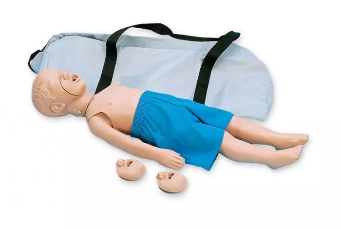 Maniquí de reanimación cardiopulmonar de niño de 3 años R10055