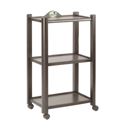 Carro médico ecopostural de 3 alturas de madera Koala A4476K