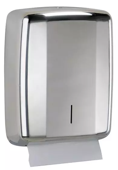 Dispensador de toallitas de papel Rossignol LENSEA 400 hojas acero inoxidable 52674