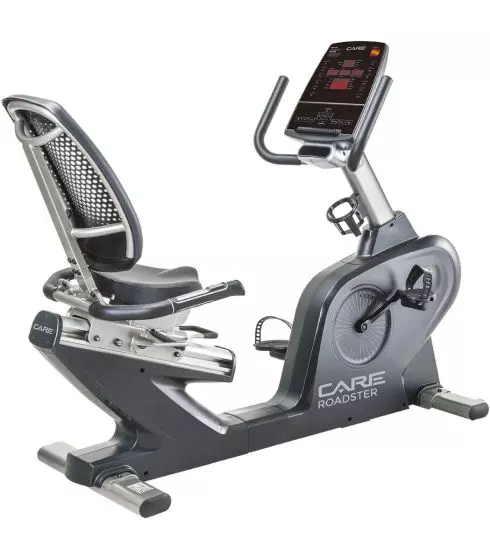 Bicicleta estática reclinada ergómetro ROADSTER Care Fitness EMS