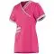 Bata Medica Corta Mujer LILEE 8TCC00PC Rosa fushia/Blanco Adolphe Lafont