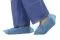 Cubrezapatos sin suelas azules Medistock (paquete de 100)