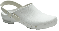 Zuecos sanitarios perforados y con tiras de color Blanco Autoclave Clean Clogs Mediplogs