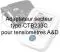 Adaptador de corriente tipo C TB233C para tensiómetros A&D