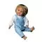 Bebé Fisio, con ropa masculina W17006